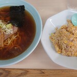 Eikouken - ラーメンチャーハンセット７５０円