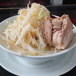 ニラなんばんらーめん 香麺 - 塩豪麺(肉1枚)950円