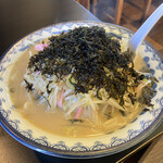 井手ちゃんぽん - 海苔ちゃんぽん麺大盛