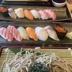 いちば亭 - 握り蕎麦セット