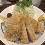 熟成豚 かわむら - 日替わり　この日はヒレとロース