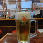 天下一品 - ❀『生ビール(中)』(530えん)【税込価格】