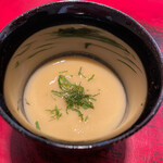 成生 - とうもろこしの冷製スープ