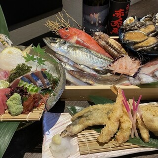 飲み放題付き4,000円から！新鮮な旬を味わう宴会コース