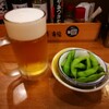 かっぽうぎ - ビールとお通し