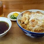ひろし食堂 - かつ丼（ご飯少なめ）（2022.6）
