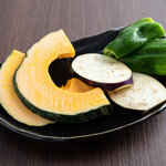 Yakiniku Horumon Ebisutei - 季節の野菜盛り