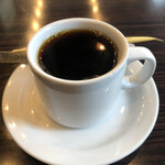 カフェ カスガ - ランチサービスのホットコーヒー