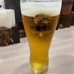 やまといも料理 ぎし - 生ビール　550円