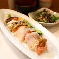 北新地五郎寿し - ちらし寿しランチ(1,100円)