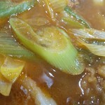 得得 - カレー南蛮っぽい！