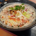 麺処よっちゃん - 重慶汁あり担々麺（アップ）