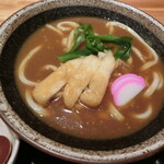 冨士屋 - カレーうどん+定食。880+420