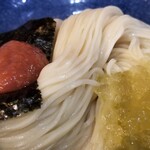 塩そば専門店 桑ばら - 梅と大葉の冷やしつけそば