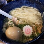 塩そば専門店 桑ばら - 梅と大葉の冷やしつけそば