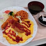 札幌開発建設部食堂 - ハントンライスプレート①