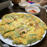 韓国食堂かおり オンニネ - チヂミ