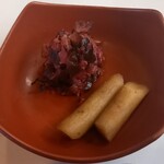 Keikei Aru Numadu Hamayuu - 夕食(香の物)
