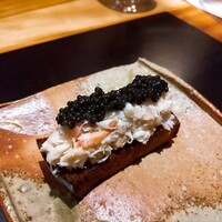 炭火割烹 白坂 - ⚫毛がにブリオッシュ