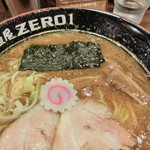 麺屋ZERO1 - 新節系ラーメン 680円 アップ