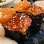 立食い寿司 根室花まる - 筋子、激うま！