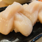 立食い寿司 根室花まる - すごいよね。知恵の輪みたい！