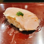 築地 男前鮓 - さわら炙り