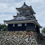 麟 - ちょっと寂しく再現された浜松城です。