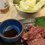 串カツ田中 - さいぼし☆馬肉の燻製らしい。これ大好きッス♡