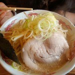 2013年3月）しょうゆもやしらーめん中太めん700円也