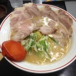 ラーメンめんぞう・焼き肉神ノ国 - あわせ味噌チャーシュー
