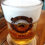 パントリー コヨーテ - 生麦酒（５８０円）