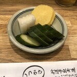 とんかつ つかさ - お新香