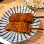 立呑み晩杯屋  - うなぎ串