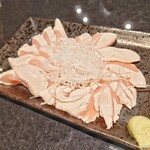 炭火焼鳥 鶏酔炭 - とりさし2人前