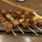 やおとら - 近江牛串焼き 700円×5串