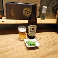 うなぎ家 しば福や - 瓶ビール　タッチパネル