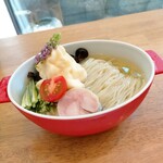 酒楽亭 空庵 - 麗夏トマトの冷やし天津麺