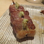 鳥しき - 合鴨わさび