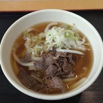 道の駅 富士吉田 軽食コーナー  - 肉うどん