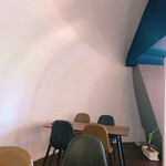 グレープショップ ココロ - ドーム部分の店内お席