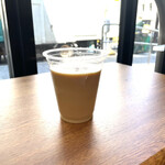 ビオセボン - アイスコーヒーに豆乳をいれてみました