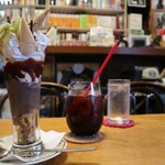 ヴァンヴェール珈琲 - チョコパフェ(500円)