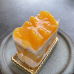 IL PLEUT SUR LA SEINE - オレンジのショートケーキ