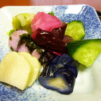 やげんぼり 赤坂店 - 色、彩々のお漬物