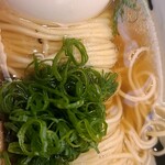 銀座 八五 - 麺線がキレイですよね