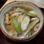 手打蕎麦のたぐと - かしわ抜き