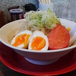 濃厚鶏白湯タンメン まつ井 - 美しい盛り