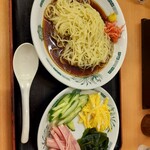 日高屋 - 黒酢しょうゆ冷やし麺