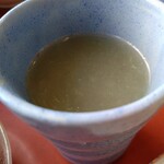 自在屋 - サービスの玉子スープ　めっちゃ(๑´ڡ`๑)ウマウマ
